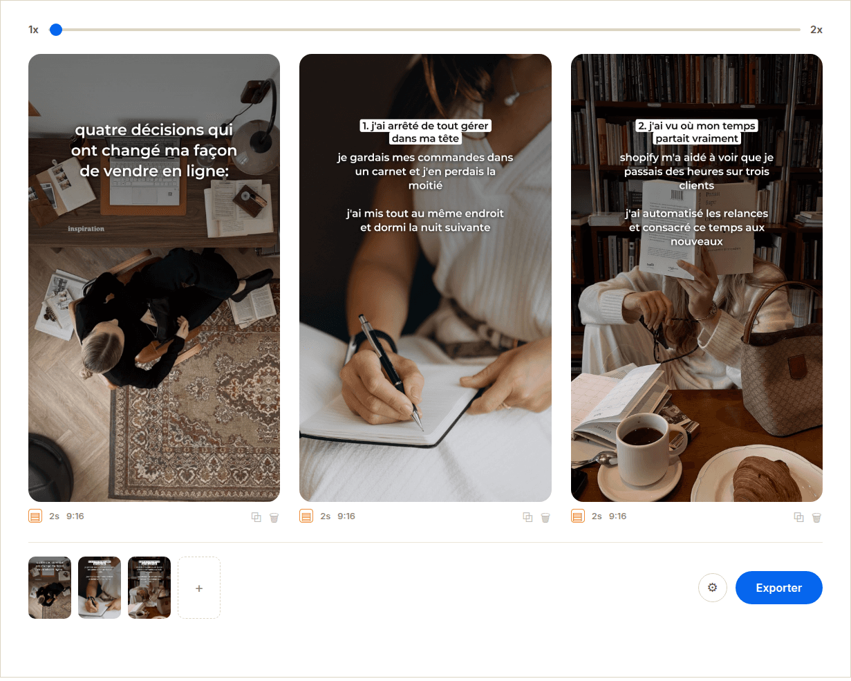 Import automatique de visuels